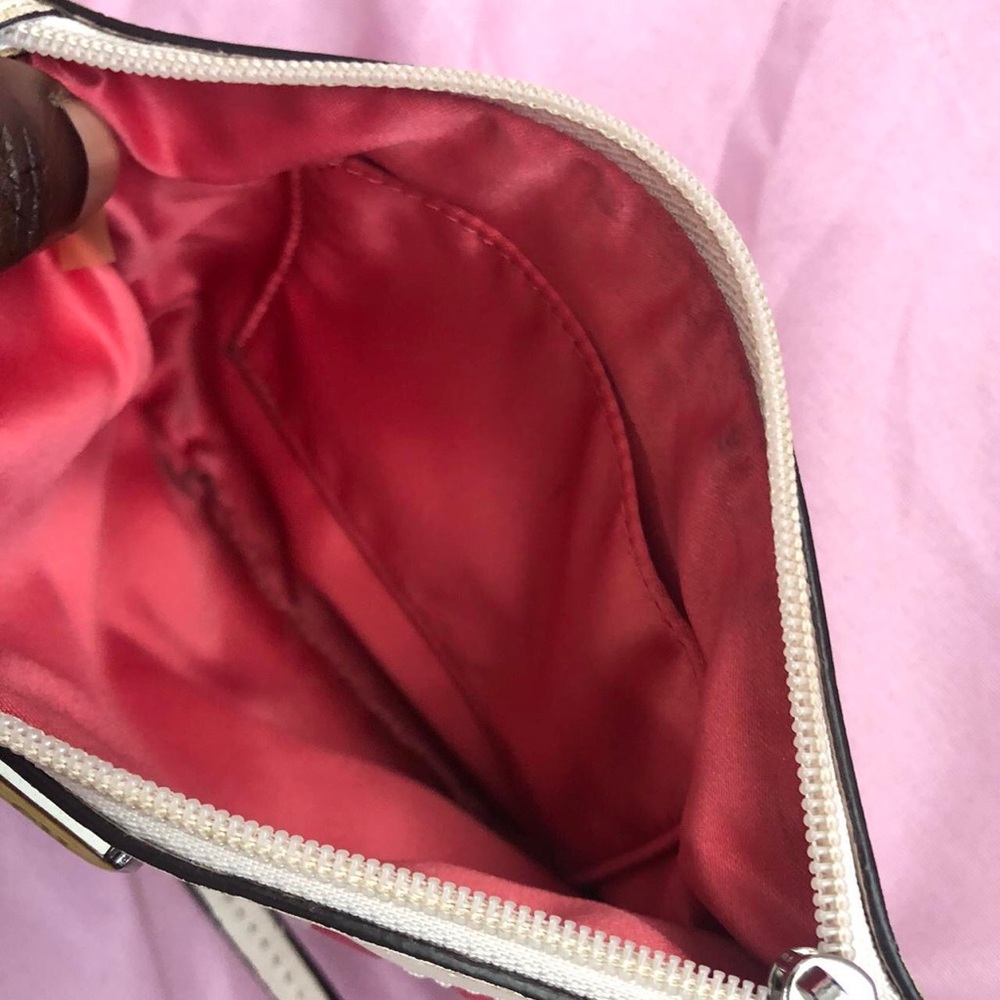 RARE Y2K Coach Signature Monogram Mini Shoulder Bag Purse Wristlet Vintage 2000s - Picture 4 of 6